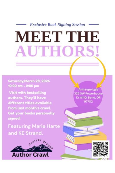 Author Signing March 28